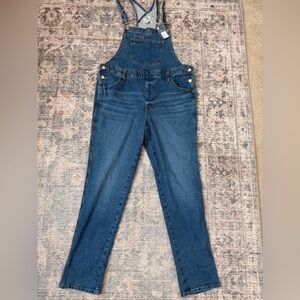 Universal Thread Dark Blue Denim Women's Overalls